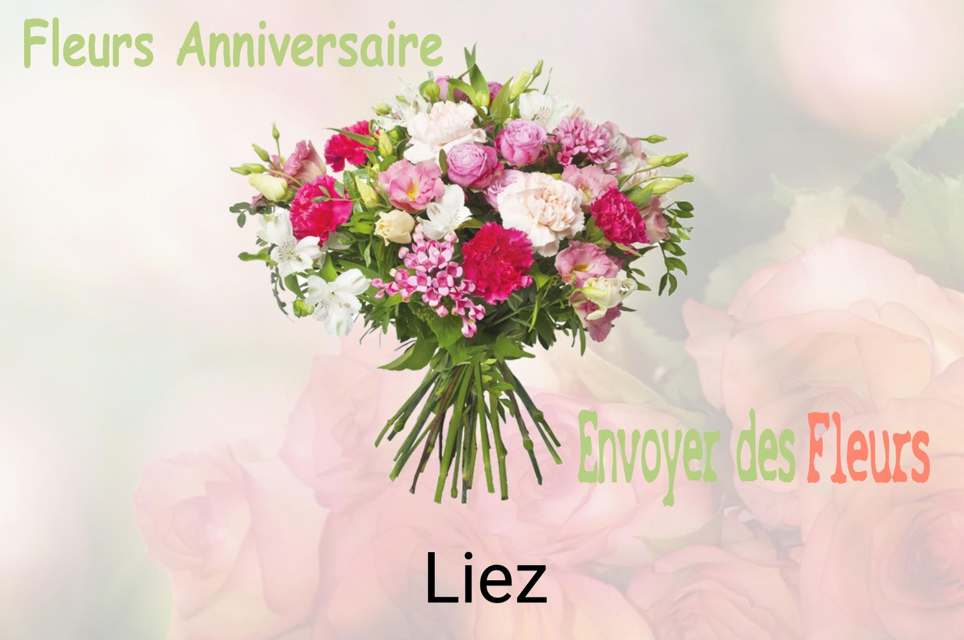 Bouquet de fleurs d’anniversaire livré à Liez